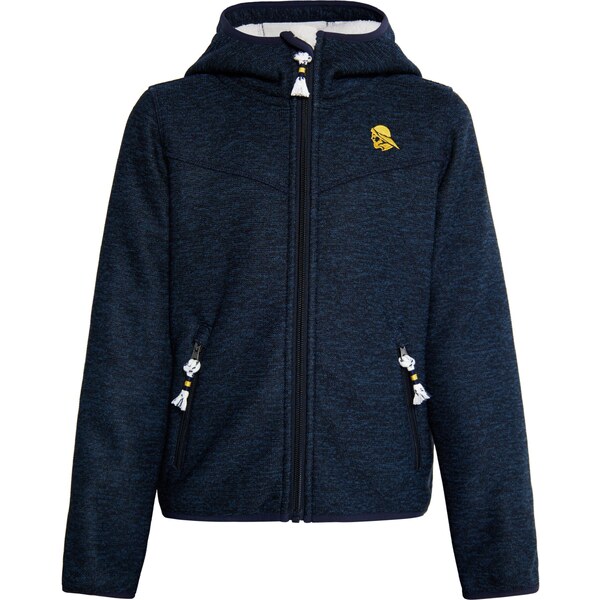 Schmuddelwedda Flisová bunda Keyti námornícka modrá / žltá 54261865