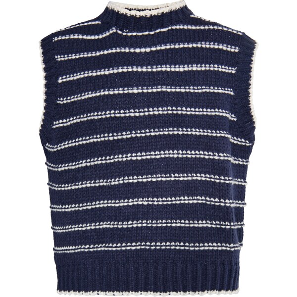 DreiMaster Maritim Sveter Boundry námornícka modrá / biela 54263494