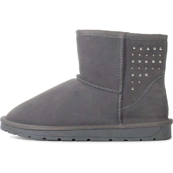 Gooce Nízke čižmy Suri grafitová / strieborná 54265313