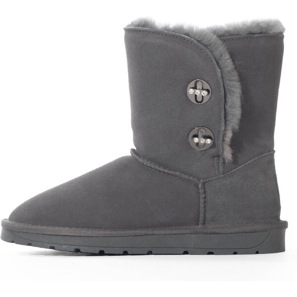 Gooce Nízke čižmy Bella tmavosivá 54266234