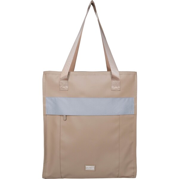 OAK25 Shopper tmavobéžová / sivá 65642546