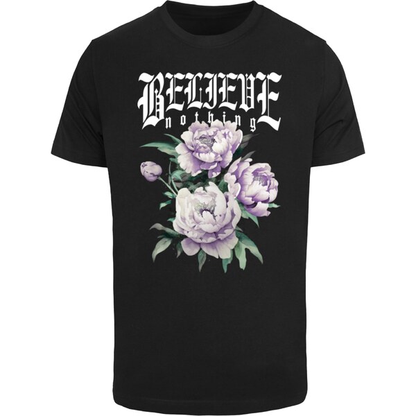 Mister Tee Tričko Believe Nothing zelená / levanduľová / čierna / 54931704