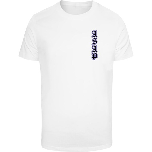 Mister Tee Tričko ASAP fialová / čierna / biela 54268717