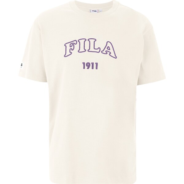 FILA Tričko krémová / fialová 54269258