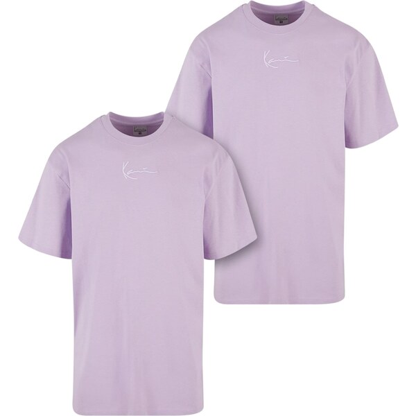 Karl Kani Tričko Essential fialová / biela 55132049