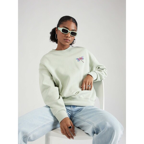 Iriedaily Mikina Libelle modrá / svetlozelená / tmavofialová / čierna 50925689