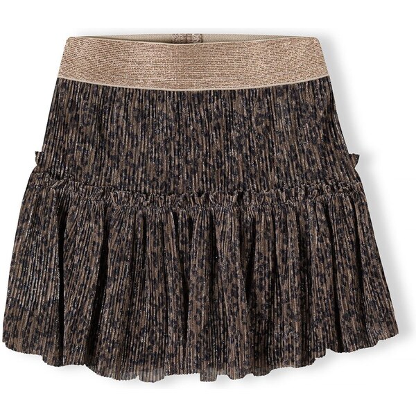 MINOTI Sukňa hrdzavohnedá / zlatá / čierna 54280787