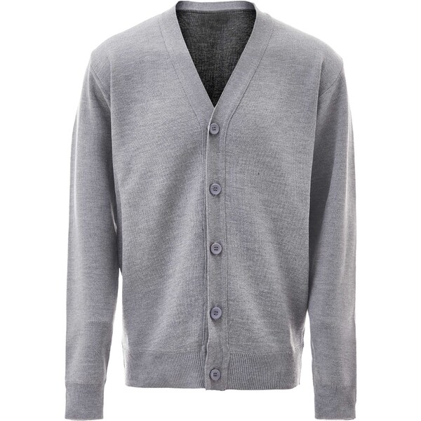 FUMO Kardigán sivá melírovaná 54285059