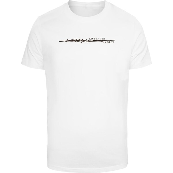 Mister Tee Tričko Live In The Moment modrá / hnedá / čierna / biela 63144913