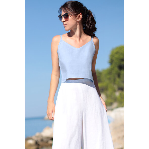 Autorské tielko Lotika zo 100% lanu 54101715