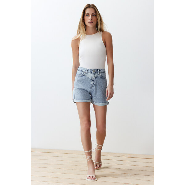 Dámske kraťasy Trendyol Denim 24035757