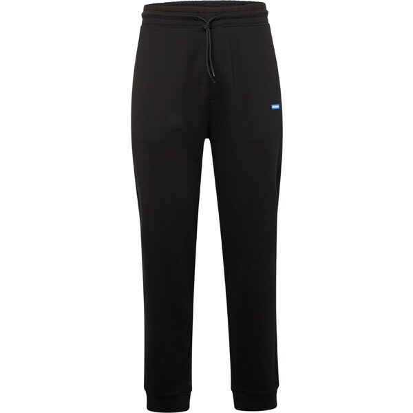 HUGO Nohavice Napin azúrová / čierna / biela 50223733