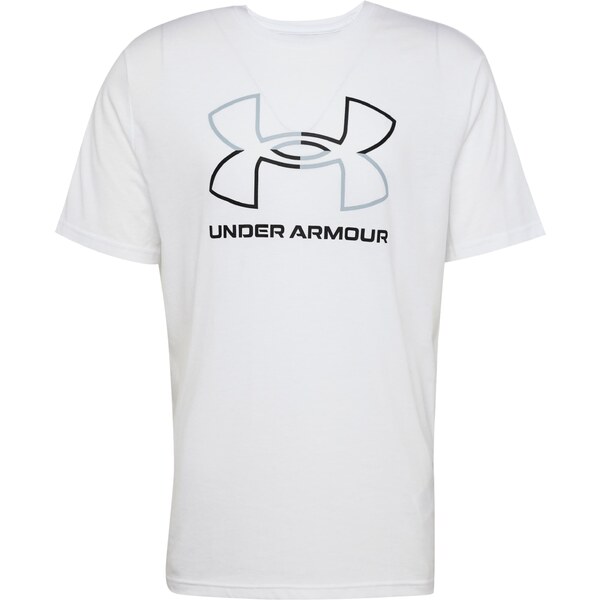UNDER ARMOUR Tričko Foundation sivá / čierna / biela 50728693
