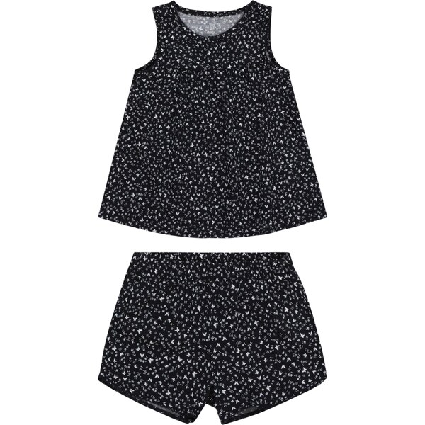 GAP Pyžamo čierna / biela 54317433