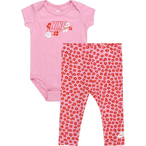 Nike Sportswear Set ružová / svetloružová / červená / biela 64146392