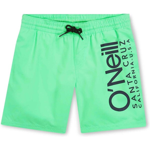 ONEILL Plavecké šortky Cali 14 neónovo zelená / čierna 54318245