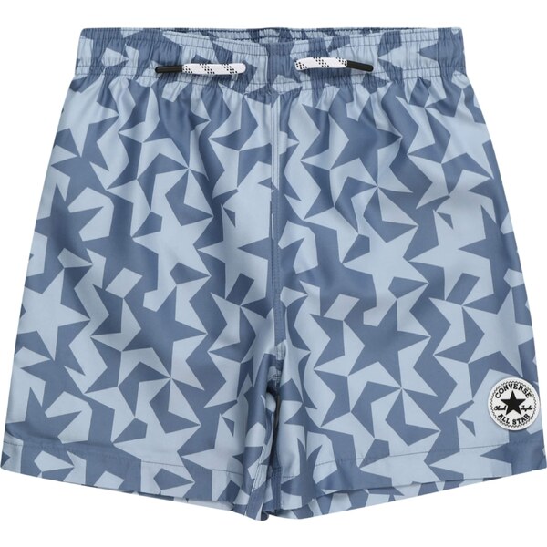 CONVERSE Plavecké šortky opálová / modrosivá / čierna / biela 50945443