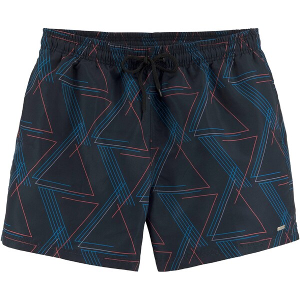 BUFFALO Plavecké šortky modrá / homárová / čierna 54319085