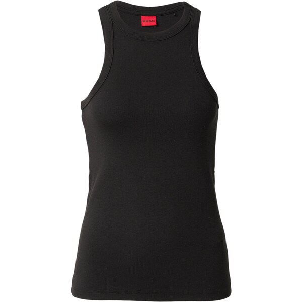 HUGO Top čierna / biela 50336843