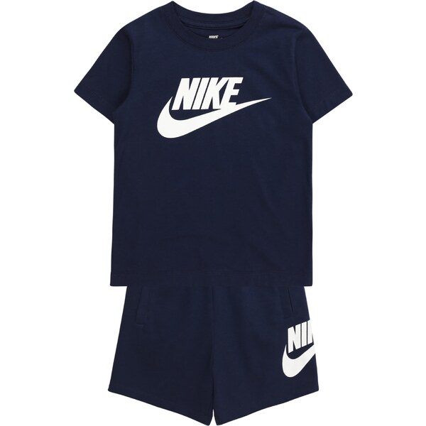 Nike Sportswear Set CLUB tmavomodrá / biela 62163741