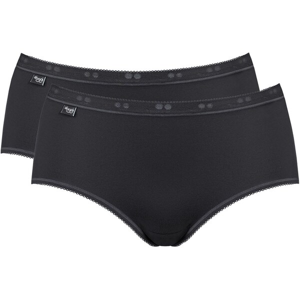 Sloggi Dámske nohavičky 2 pack Basic midi black 58287259