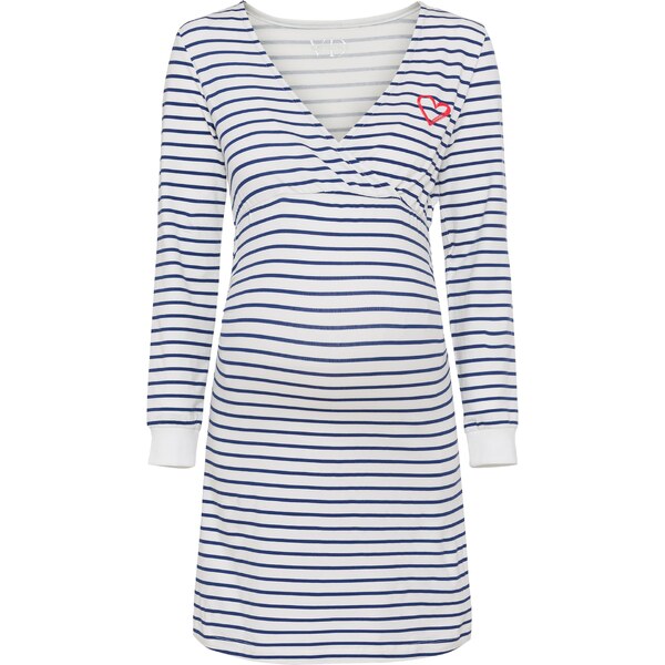 VIVANCE Nočná košieľka Dreams modrá / biela 54284128