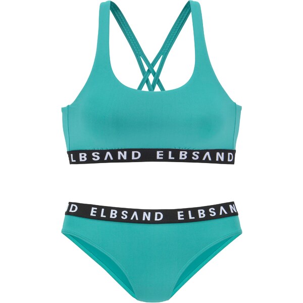 Elbsand Bikiny mätová / čierna / biela 54289734
