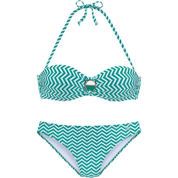 JETTE Bikiny zelená / mätová 54318178