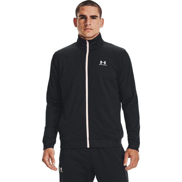 Bunda Under Armour Sportstyle Tricot Jacket Black/ Onyx White M 50200897
