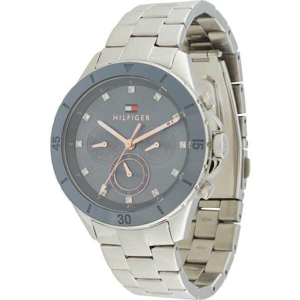 TOMMY HILFIGER Analógové hodinky MELLIE zlatá / antracitová / 54327584