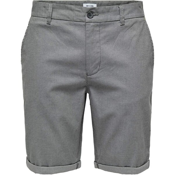 Only & Sons Chino nohavice Peter Dobby sivá 50129482