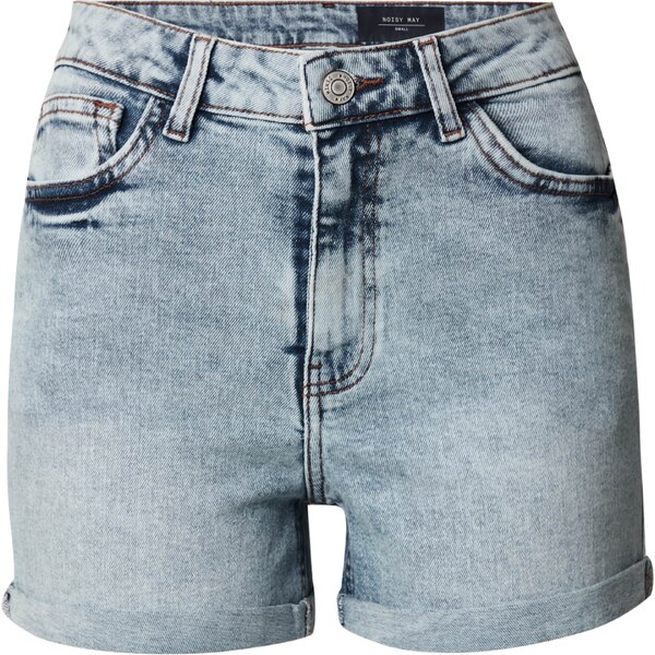 Noisy may Džínsy modrá denim 54302397