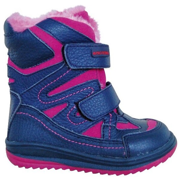 Protetika - Dievčenské zimné topánky Fari Navy 50133813