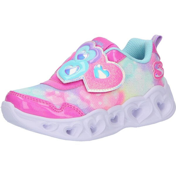 SKECHERS Tenisky HEART LIGHTS - LOVIN REFLECTION vodová / pastelovo 60867325