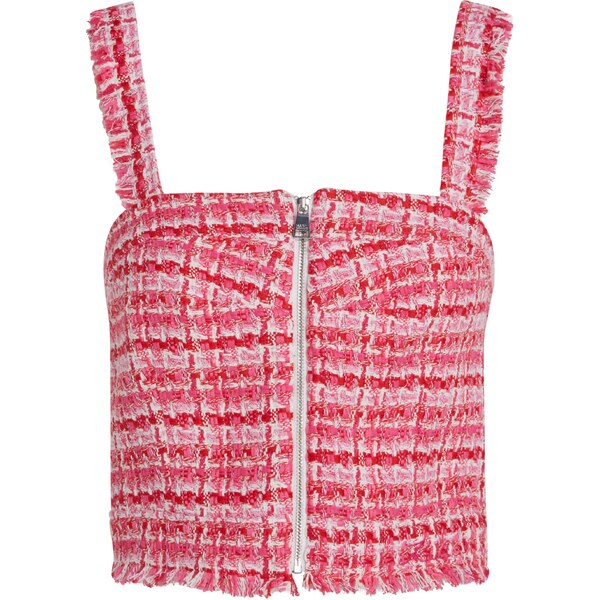 Karl Lagerfeld Top krémová / ružová 54288036
