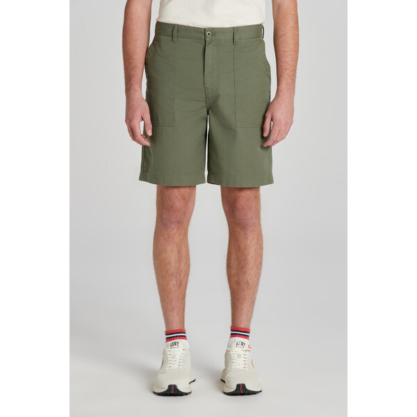 ŠORTKY GANT REG COT/LINEN SURPLUS SHORT FOUR LEAF CLOVER 50156122