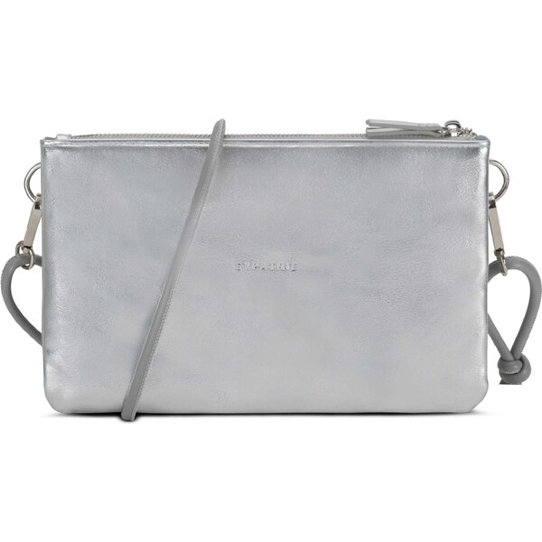 Expatrié Taška cez rameno Emilie sivá / strieborná 54309565