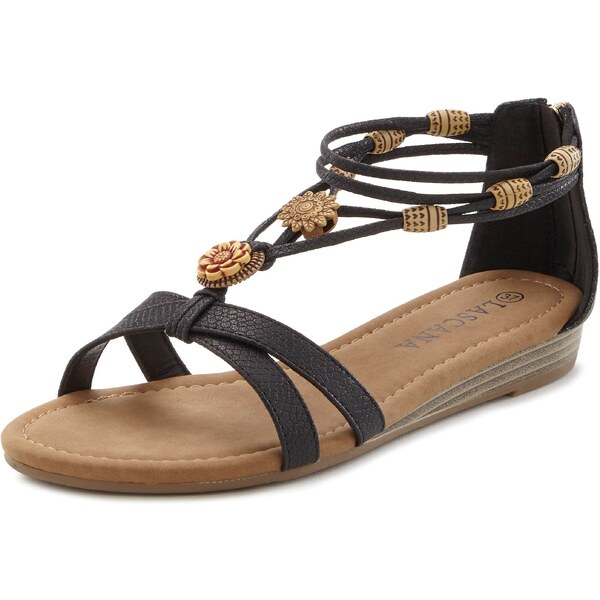 LASCANA Sandále čierna 54319116