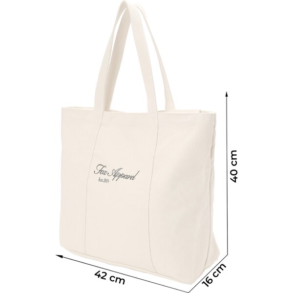 DAN FOX APPAREL Shopper Joris čierna / šedobiela 54327442