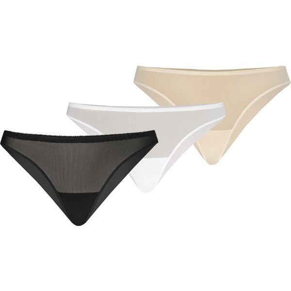 TEYLI Nohavičky Tati béžová / čierna / biela 54284002