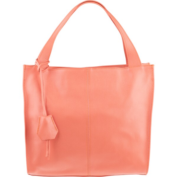 Ružová kožená talianska kabelka Michaela Salmone NovaKabelka.sk 50174345