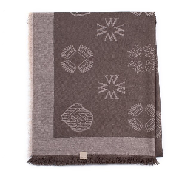 Wittchen Dámska monogramová tkaná bambusová šatka 97-7D-002-9 53858535