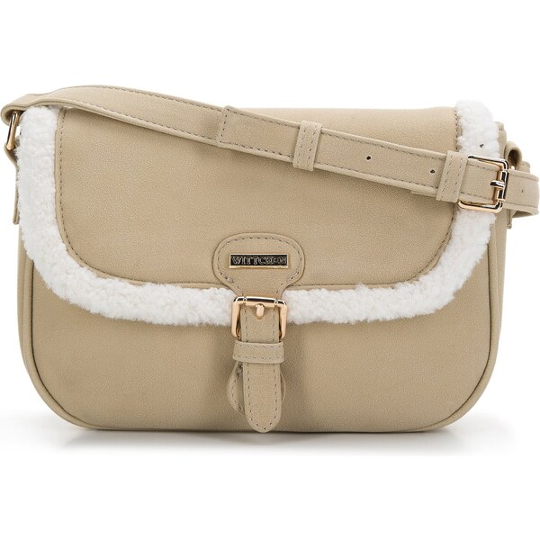 Dámska crossbody kabelka Wittchen s umelou kožušinou 97-4Y-501-9 66065353