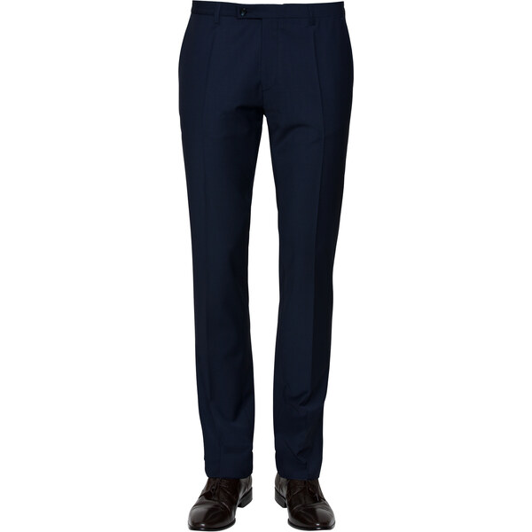 Pánske modré oblekové nohavice CLUB OF GENTS slim fit 50177703