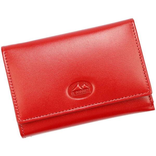 Malá červená dámska kožená peňaženka El Forrest 900-47 50187582