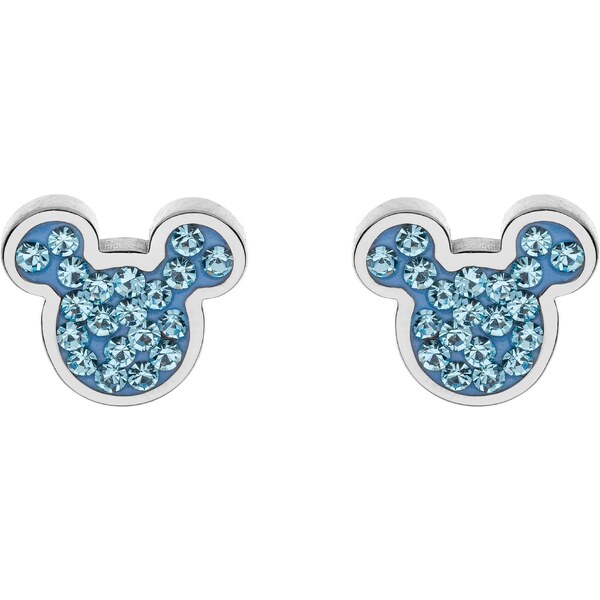 Disney Pôvabné oceľové kôstky so zirkónmi Mickey Mouse E600178RQL-B.CS 66581052
