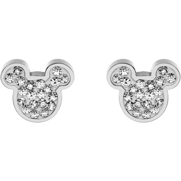 Disney Pôvabné oceľové kôstky so zirkónmi Mickey Mouse E600178RWL-B.CS 66578840