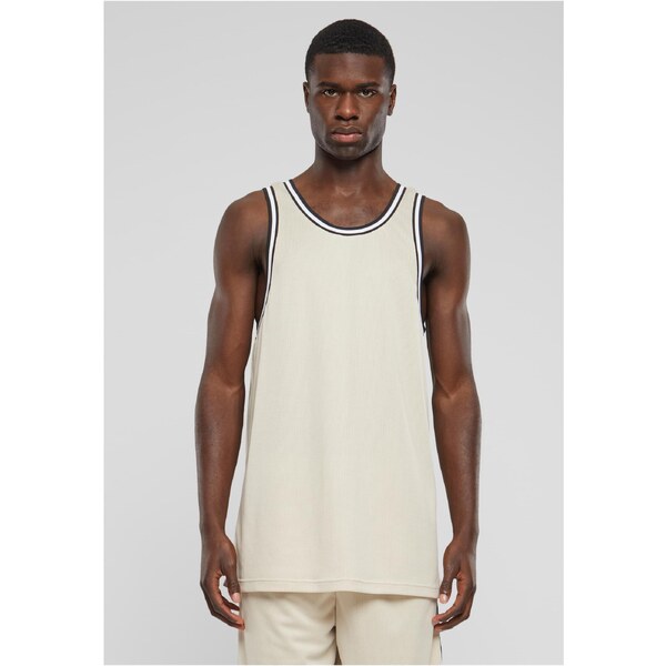 Urban Classics Mens Sports Tank Top UC - Cream 50685699