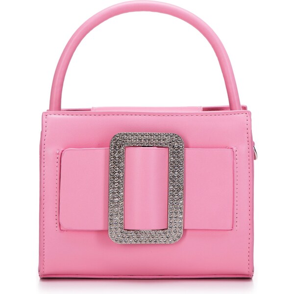 Dámska minikabelka Wittchen s lesklou prackou 97-4Y-756-P 66065367