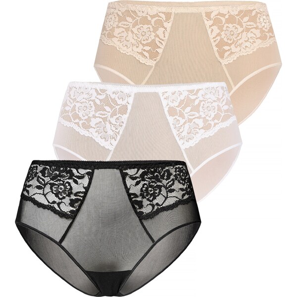 TEYLI Nohavičky Vida béžová / čierna / biela 54283995